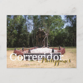 Cartão Postal Irmãos no Corregidor de Armas Bataan Filipinas