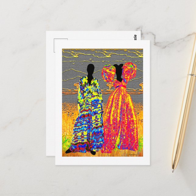 Cartão Postal Irmãs (Frente/Verso In Situ)