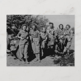 Cartão Postal Irmãs de Bandeira - Enfermeiras Durante a Segunda