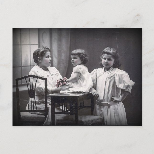 Cartão Postal Irmãs Vintage (Frente)