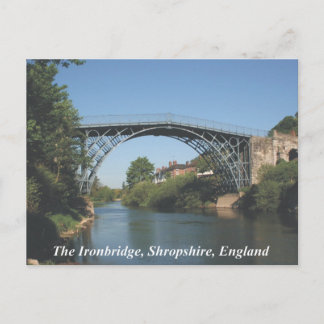 Cartão Postal Ironbridge Shropshire