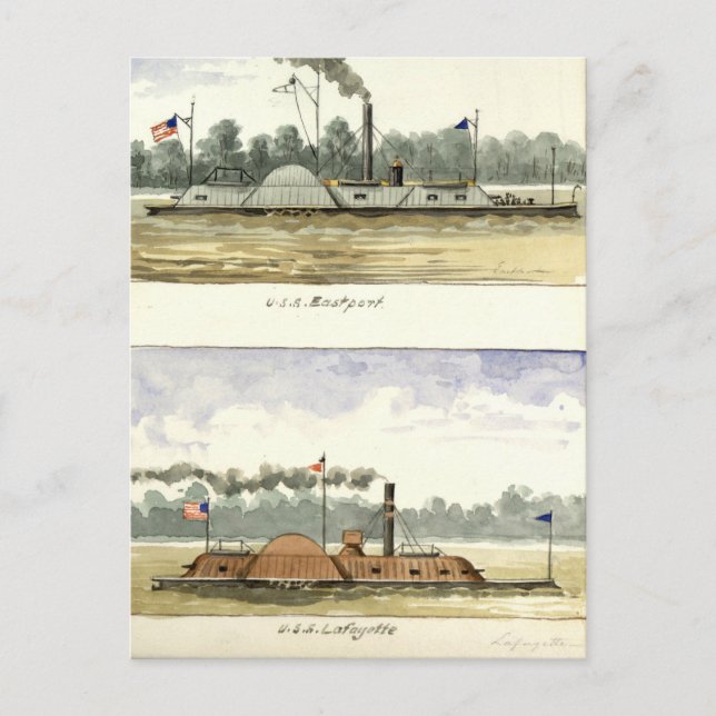 Cartão Postal Ironclads (Frente)