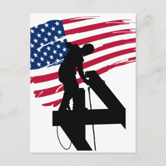 Cartão Postal Ironworker