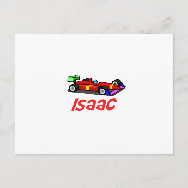 Cartão Postal Isaac (Frente)
