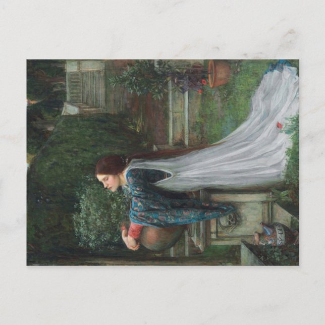 Cartão Postal Isabella e o Pote de Basil (Frente)