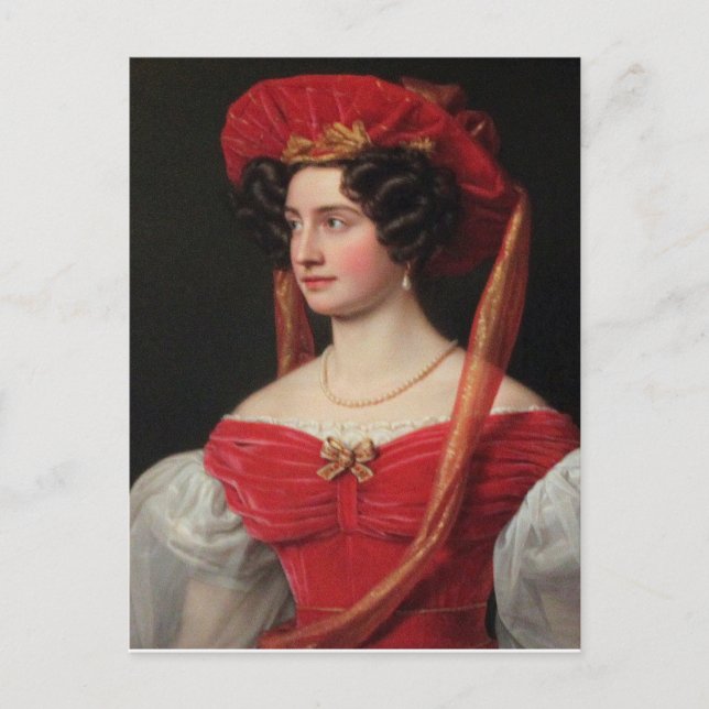 Cartão Postal Isabella von Trauffenkirchen-Egenberg (Frente)