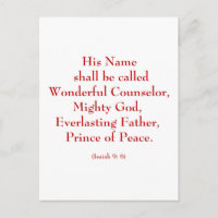 Isaiah9: 6b "Seu nome será chamado Maravilhoso."