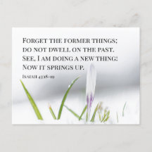 Isaiah 43:18 Eu estou fazendo uma Bíblia NOVA COIS