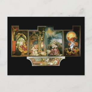 Cartão Postal Isenheimer Altar, Mathis Gothart Grünewald