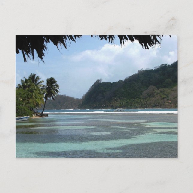 Cartão Postal Isla Grande, Panamá (Frente)