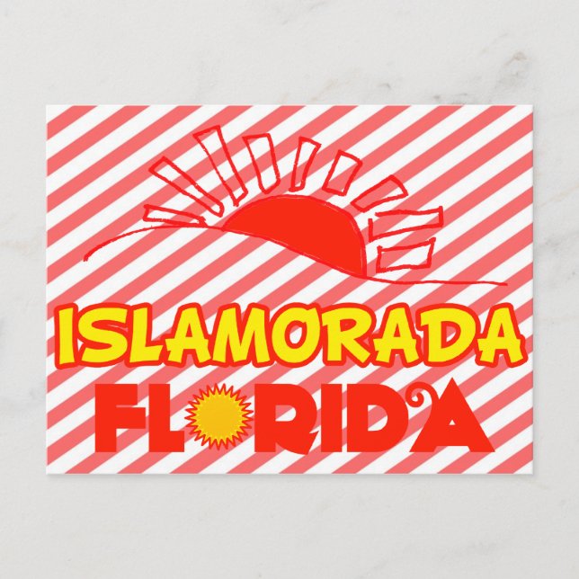 Cartão Postal Islamorada, Flórida (Frente)