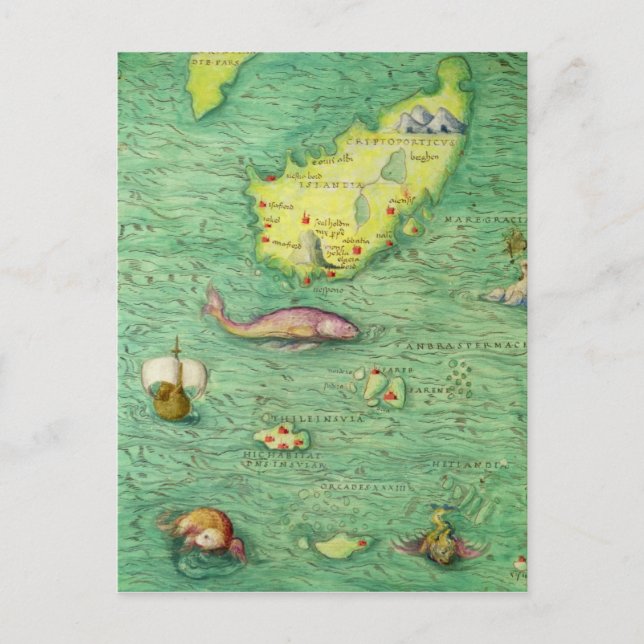 Cartão Postal Islândia (Frente)