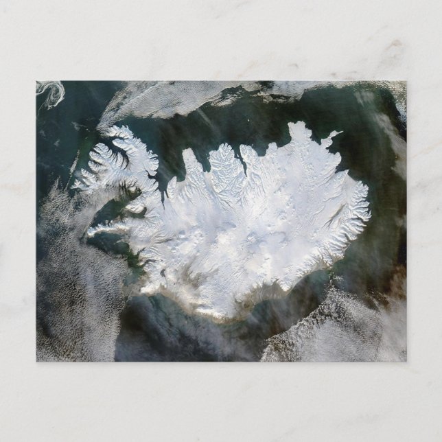 Cartão Postal Islândia (Frente)