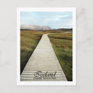 Cartão Postal Islândia, Parque Nacional de Þingvellir