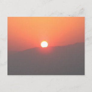 Cartão postal Israel Masada Sunrise - Personaliza