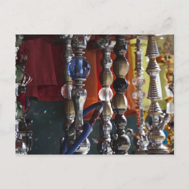 Cartão Postal Israel, Tel Aviv, Jaffa, canalizações de água de s (Frente)