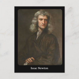 Cartão Postal Issac Newton