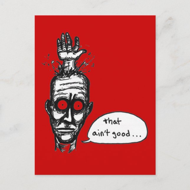 Cartão Postal Isso não é bom (Frente)