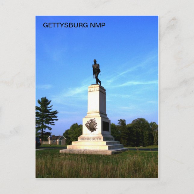 CARTÃO POSTAL IST MINNESOTA MONUMENT (Frente)