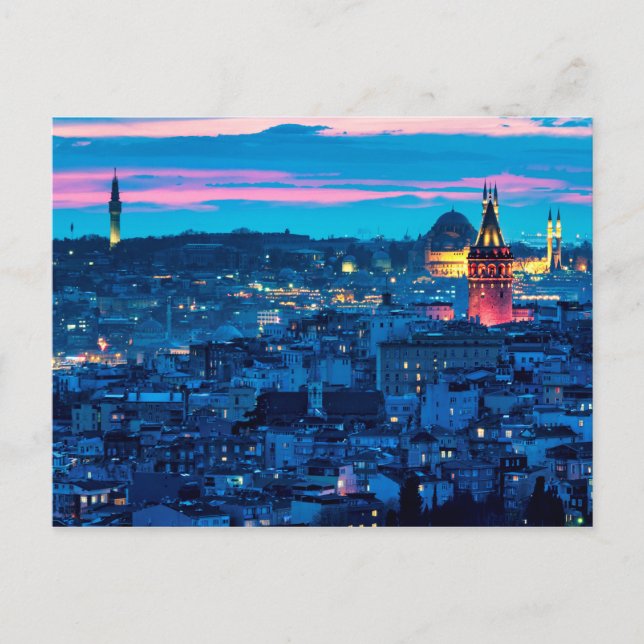 Cartão Postal Istambul (Frente)
