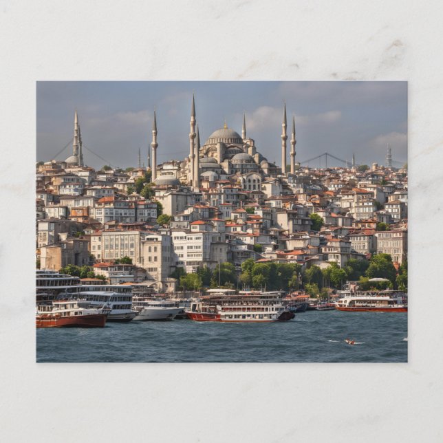 Cartão Postal Istambul (1) (Frente)