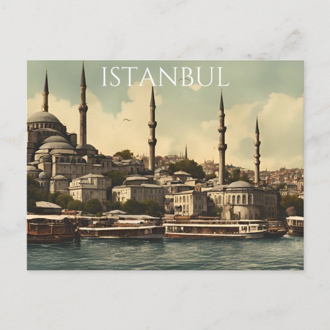 Cartão Postal Istambul (22) (Frente)