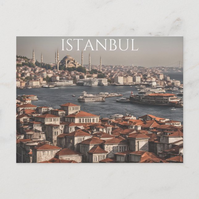 Cartão Postal Istambul (8) (Frente)