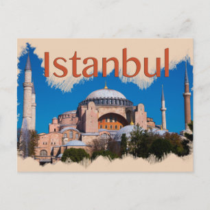Cartão Postal Istambul: Hagia Sophia