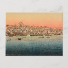 Cartão Postal Istambul - vista da ponte