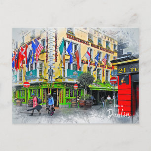 Cartão Postal Isto é Dublin-Irlanda