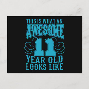 CARTÃO POSTAL ISTO É O ANO INCRÍVEL DE 11 DE 11 ANOS