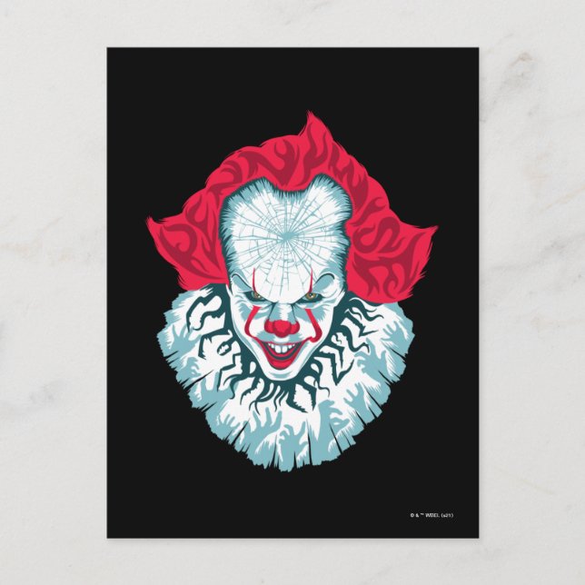 Cartão Postal It Chapter 2 | Pennywise (Frente)