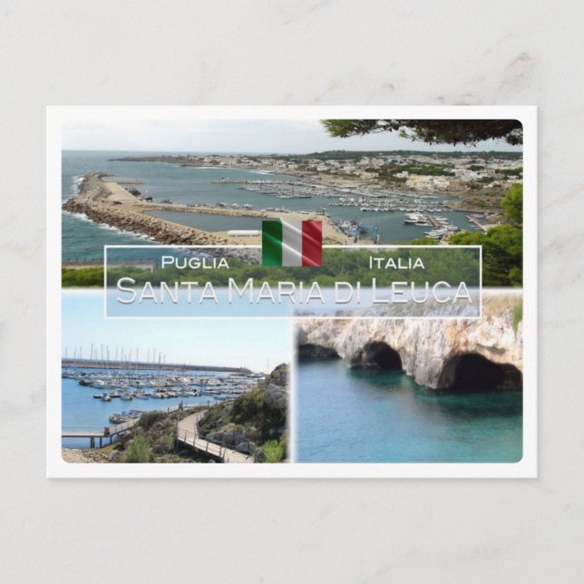 Cartão Postal IT Itália - Apúlia - Puglia - Santa Maria di Leuca (Frente)