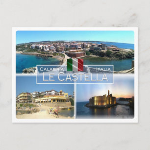 Cartão Postal IT Itália - Calábria - Le Castella -