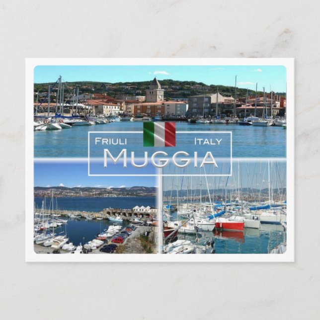 Cartão Postal IT Itália - Friuli Venezia Giulia - Muggia - (Frente)