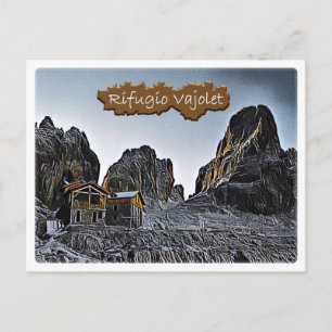 Cartão Postal IT Itália - Hut alpino Alimonta - Dolzegovina -