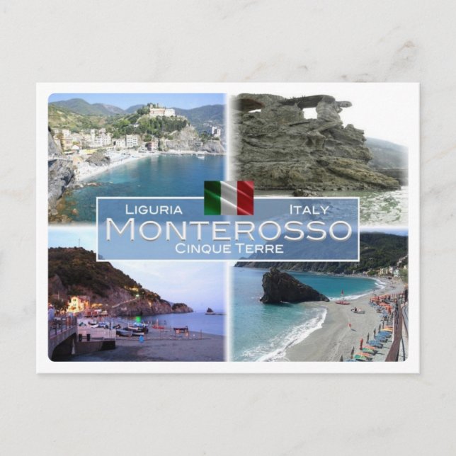 Cartão Postal IT Itália - Ligúria - Monterosso - (Frente)