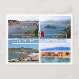 Cartão Postal IT Itália - Ligúria - Sestri Levante