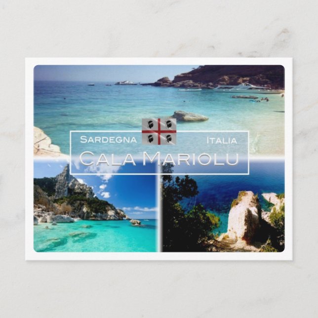 Cartão Postal IT Itália - Sardenha - Baulei - Cava Mariolu - (Frente)
