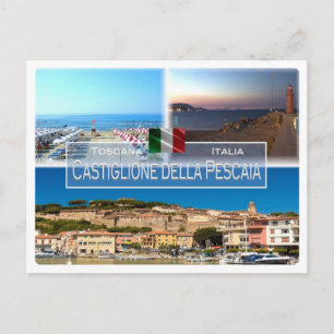 Cartão Postal IT Itália - Toscana - Castiglione della Pescaia -