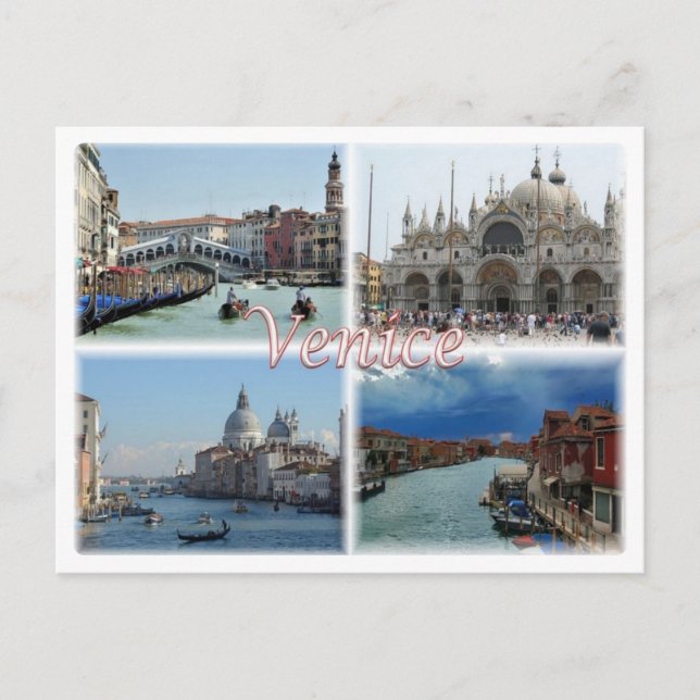 Cartão Postal IT Itália - Veneza - (Frente)