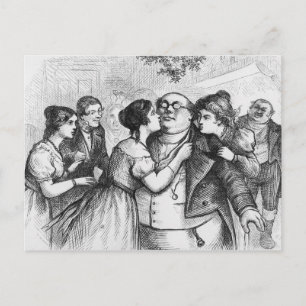 Cartão Postal It was a pleasant thing to see Mr. Pickwick