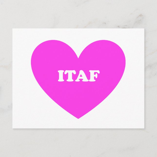 Cartão Postal Itaf (Frente)