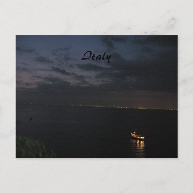 Cartão Postal Itália (Frente)