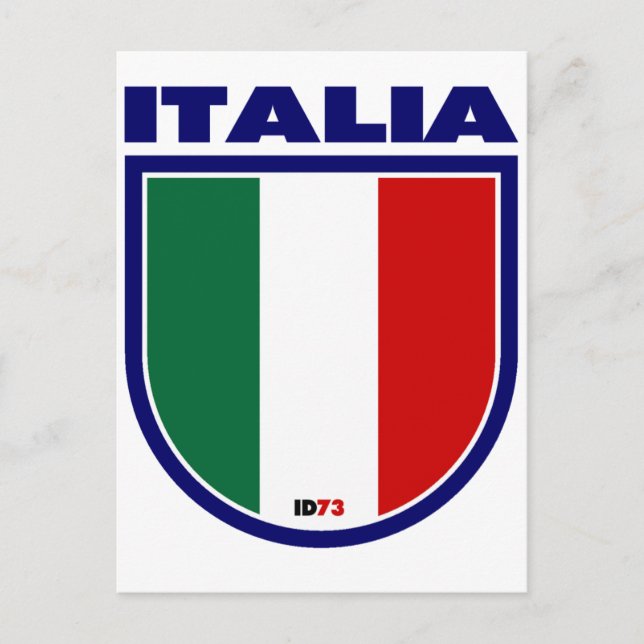 Cartão Postal Italia (Frente)