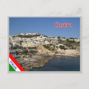Cartão Postal Itália - Apúlia - Salento - Castro -