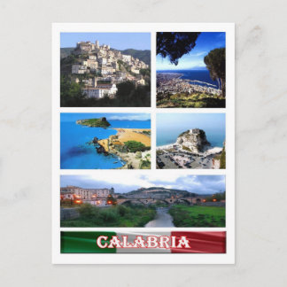 Cartão Postal Itália - Calábria - Mosaico -