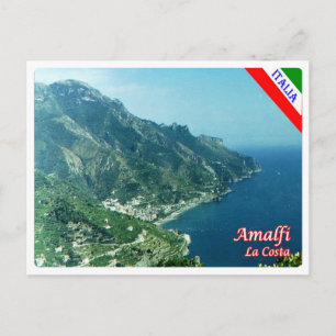 Cartão Postal Itália - Campânia - Amalfi - Costa