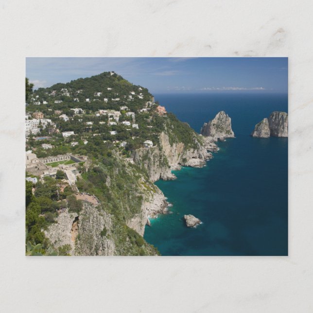 Cartão Postal ITÁLIA, Campânia (Baía de Nápoles), CAPRI: (Frente)