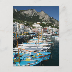 Cartão Postal ITÁLIA, Campânia (Baía de Nápoles), CAPRI: Marina